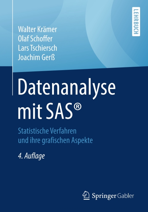 Cover image for book Datenanalyse mit SAS®