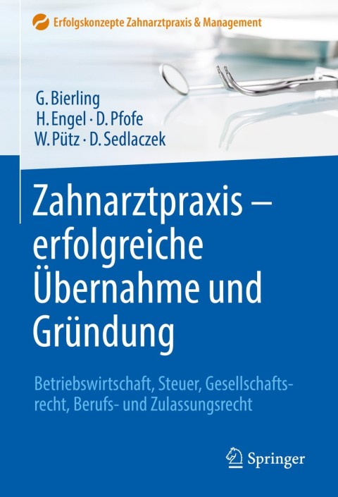 Cover image for book Zahnarztpraxis - erfolgreiche Übernahme und Gründung