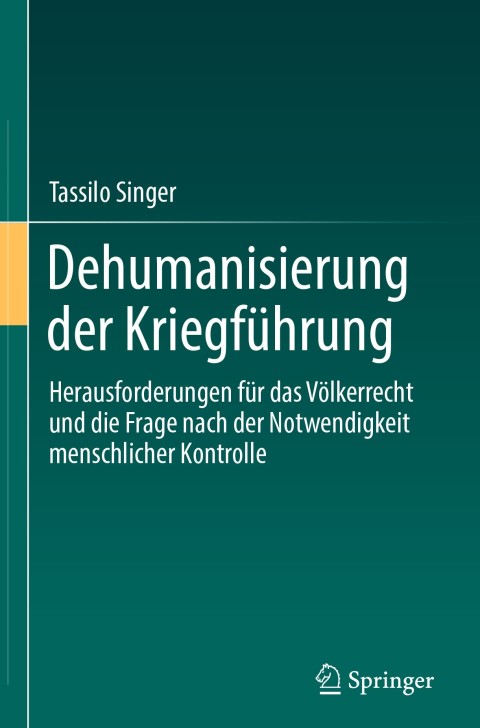 Cover image for book Dehumanisierung der Kriegführung