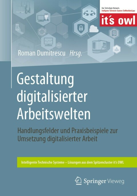 Cover image for book Gestaltung digitalisierter Arbeitswelten