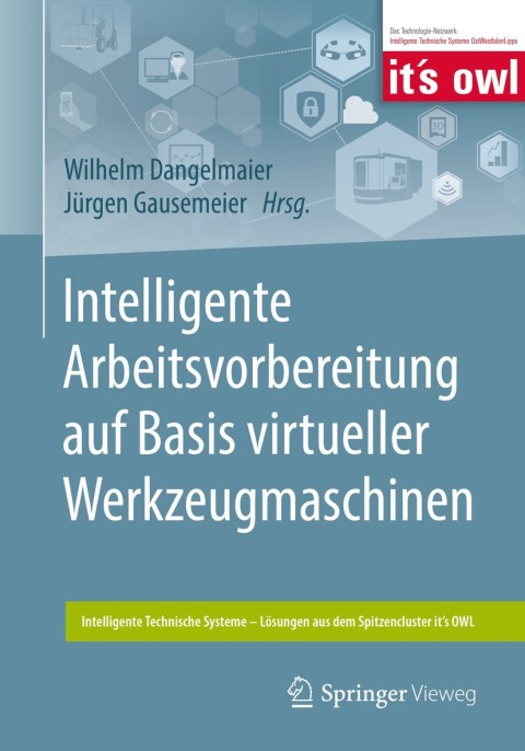 Cover image for book Intelligente Arbeitsvorbereitung auf Basis virtueller Werkzeugmaschinen
