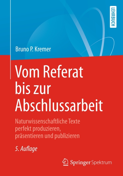 Cover image for book Vom Referat bis zur Abschlussarbeit