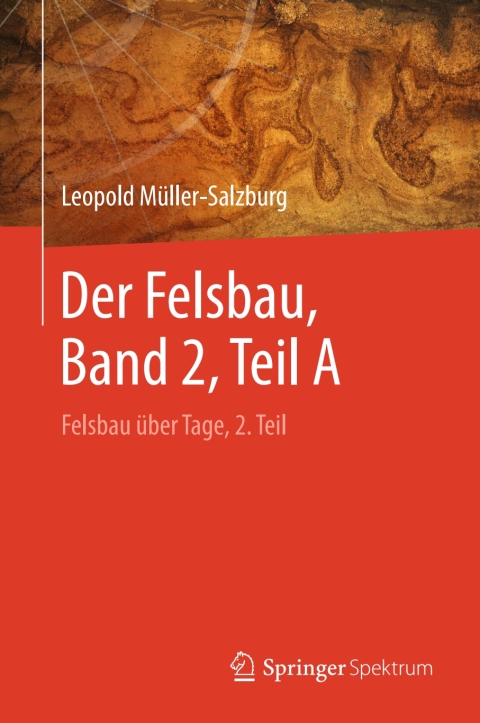 Cover image for book Der Felsbau, Band 2, Teil A