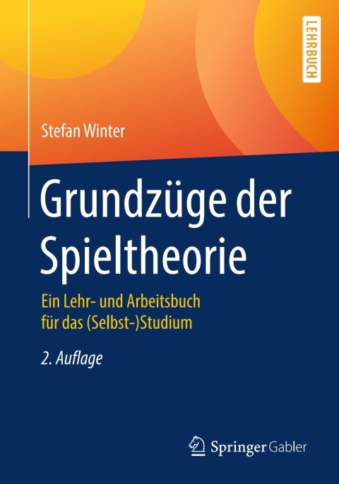 Cover image for book Grundzüge der Spieltheorie