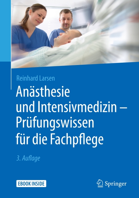 Cover image for book Anästhesie und Intensivmedizin - Prüfungswissen für die Fachpflege