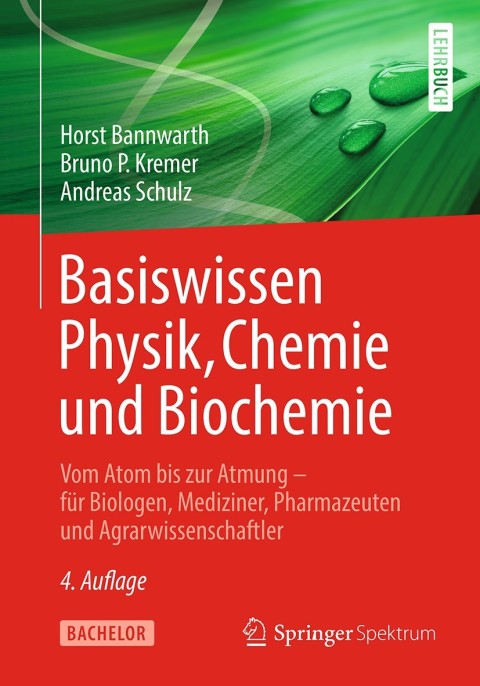 Cover image for book Basiswissen Physik, Chemie und Biochemie