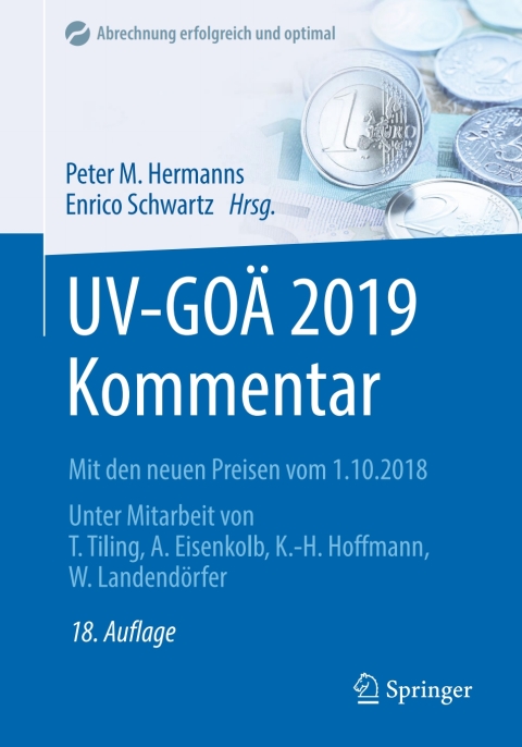 Cover image for book UV-GOÄ 2019 Kommentar