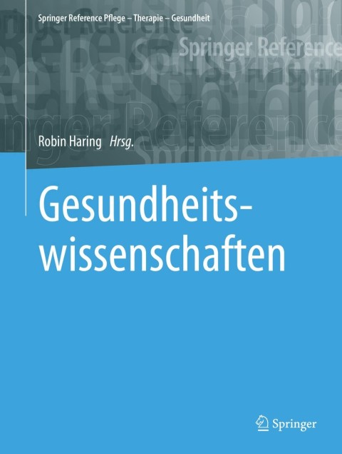 Cover image for book Gesundheitswissenschaften