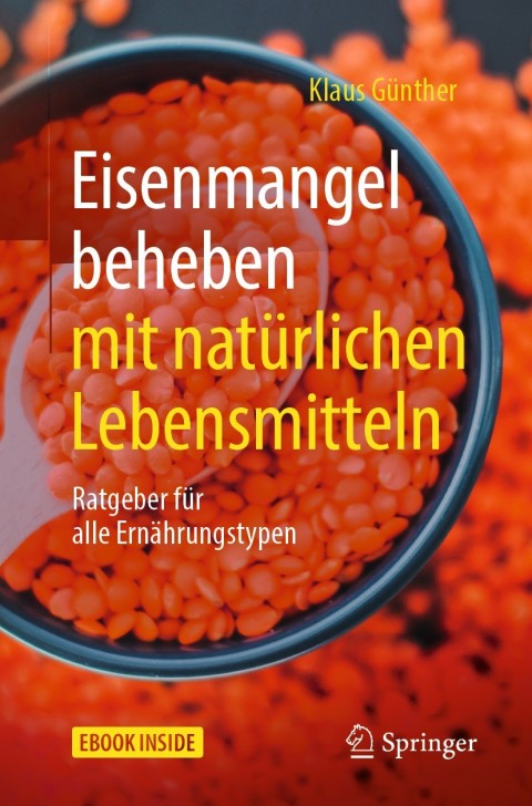 Cover image for book Eisenmangel beheben mit natürlichen Lebensmitteln