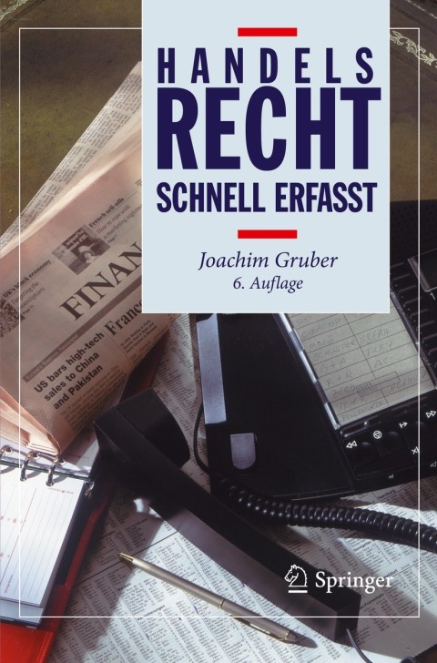 Cover image for book Handelsrecht - Schnell erfasst