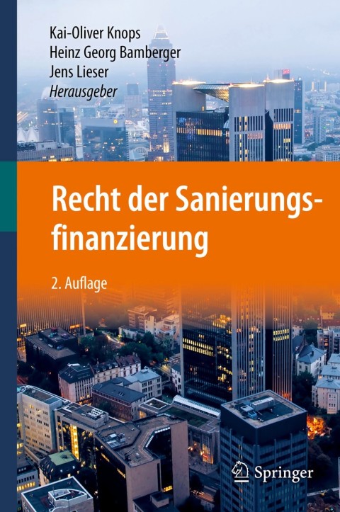 Cover image for book Recht der Sanierungsfinanzierung