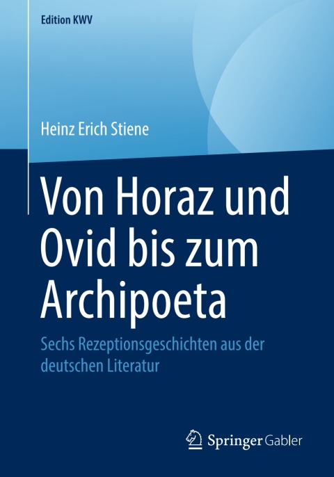 Cover image for book Von Horaz und Ovid bis zum Archipoeta