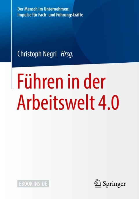 Cover image for book Führen in der Arbeitswelt 4.0