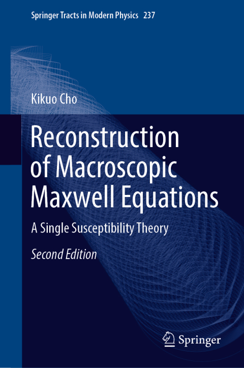 Cover image for book Reconstruction of Macroscopic Maxwell Equations