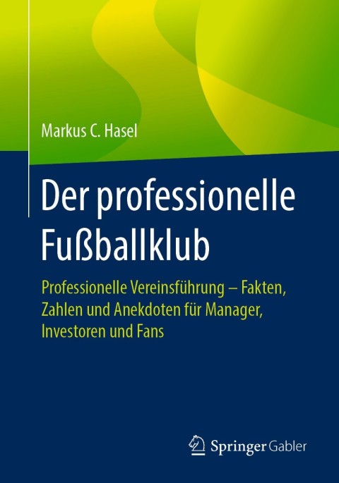 Cover image for book Der professionelle Fußballklub