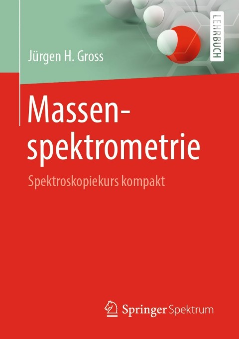 Cover image for book Massenspektrometrie