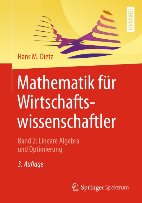 Cover image for book Mathematik für Wirtschaftswissenschaftler