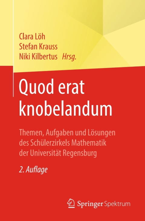 Cover image for book Quod erat knobelandum