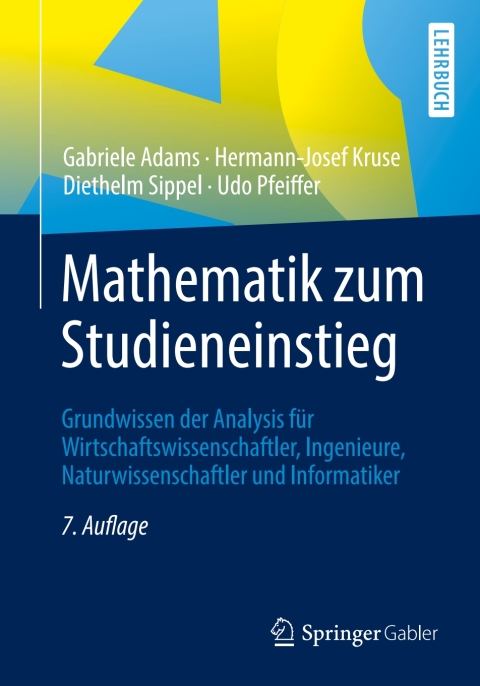 Cover image for book Mathematik zum Studieneinstieg