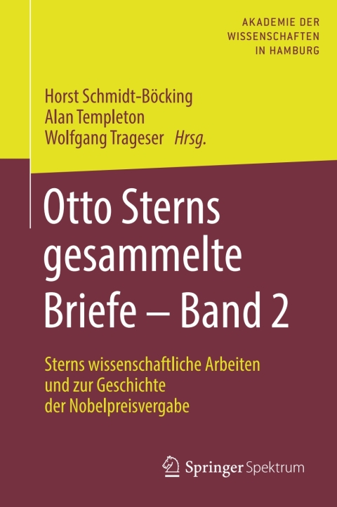 Cover image for book Otto Sterns gesammelte Briefe – Band 2