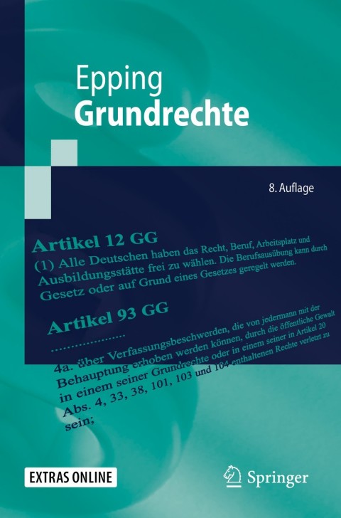 Cover image for book Grundrechte