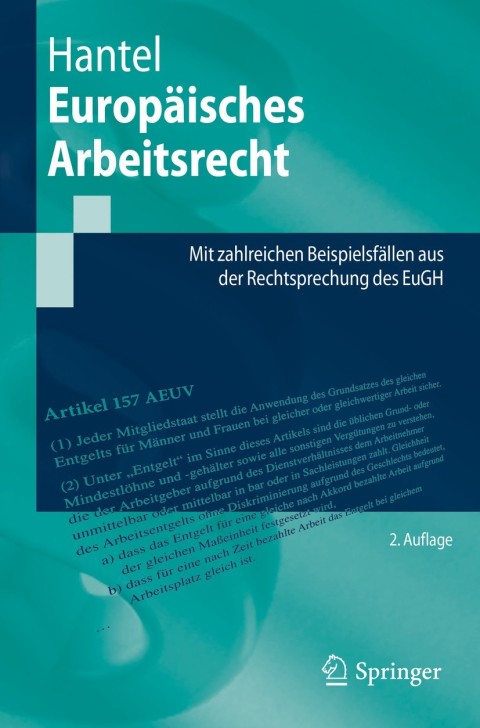 Cover image for book Europäisches Arbeitsrecht