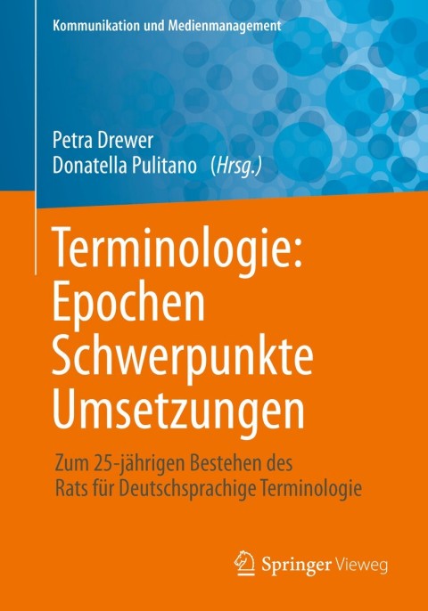 Cover image for book Terminologie : Epochen – Schwerpunkte – Umsetzungen