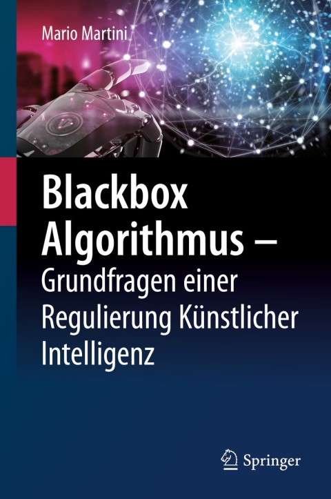 Cover image for book Blackbox Algorithmus – Grundfragen einer Regulierung Künstlicher Intelligenz