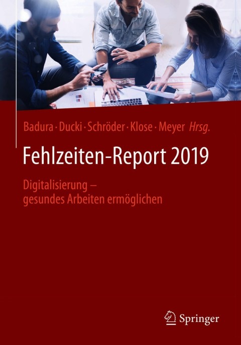 Cover image for book Fehlzeiten-Report 2019