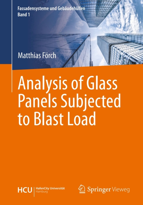 Cover image for book Analysis of Glass Panels Subjected to Blast Load