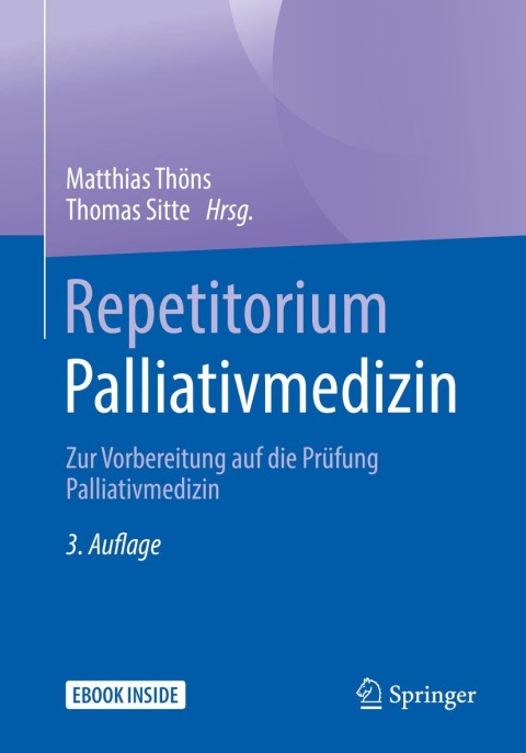 Cover image for book Repetitorium Palliativmedizin