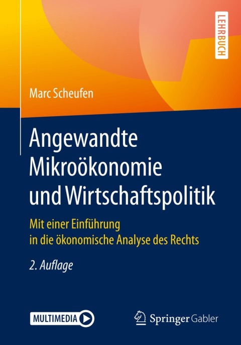 Cover image for book Angewandte Mikroökonomie und Wirtschaftspolitik