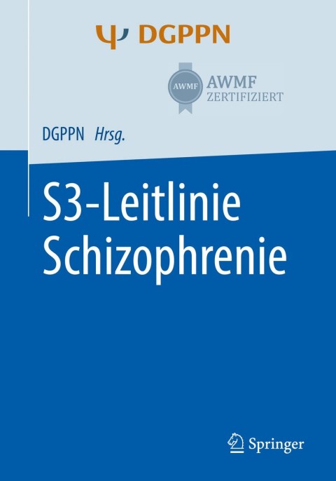 Cover image for book S3-Leitlinie Schizophrenie