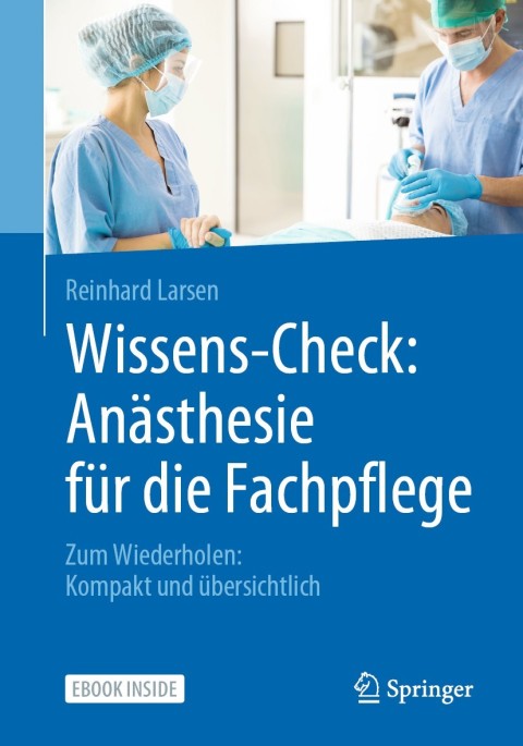 Cover image for book Wissens-Check: Anästhesie für die Fachpflege