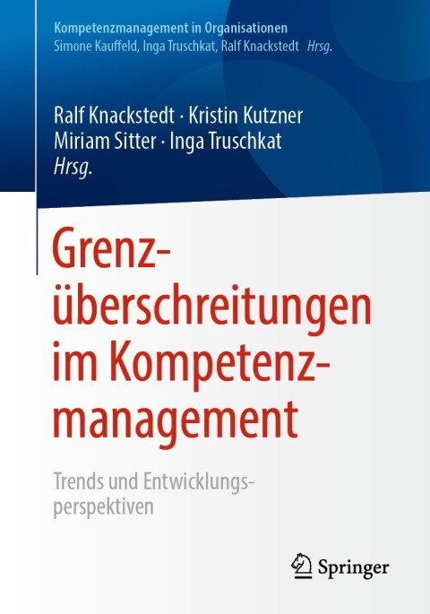 Cover image for book Grenzüberschreitungen im Kompetenzmanagement
