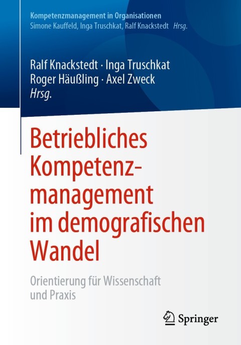 Cover image for book Betriebliches Kompetenzmanagement im demografischen Wandel