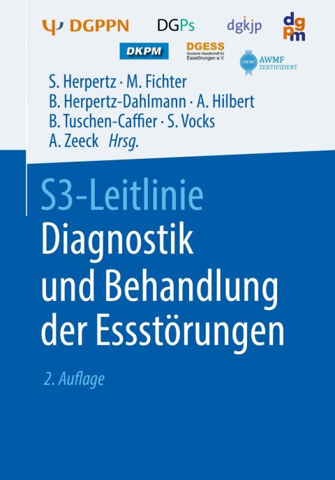Cover image for book S3-Leitlinie Diagnostik und Behandlung der Essstörungen