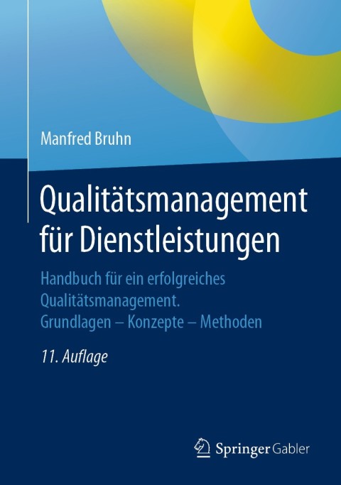 QualitÃ¤tsmanagement fÃ¼r Dienstleistungen 