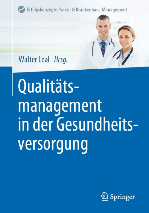 Cover image for book Qualitätsmanagement in der Gesundheitsversorgung