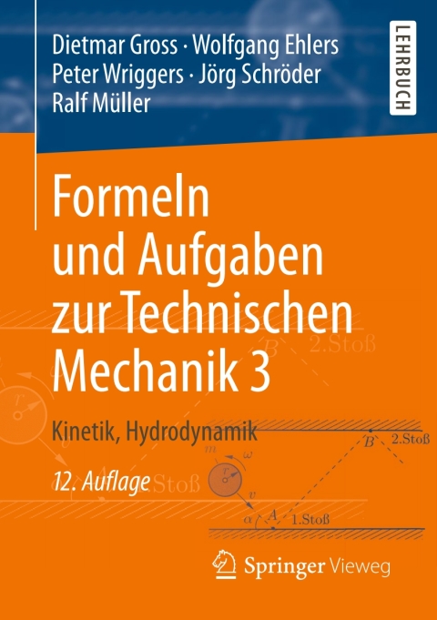 Cover image for book Formeln und Aufgaben zur Technischen Mechanik 3