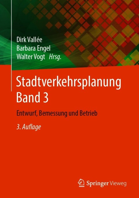 Cover image for book Stadtverkehrsplanung Band 3