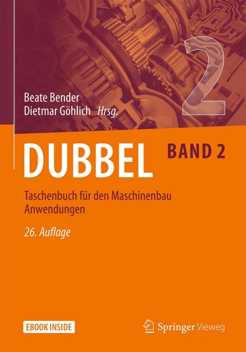 Cover image for book Dubbel Taschenbuch für den Maschinenbau 2: Anwendungen