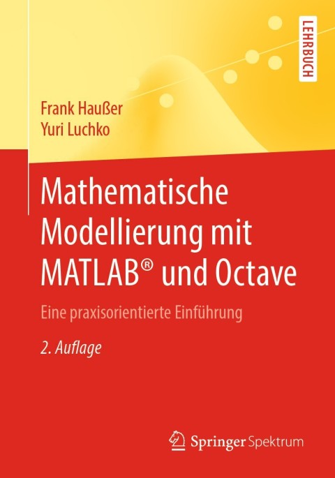 Cover image for book Mathematische Modellierung mit MATLAB® und Octave