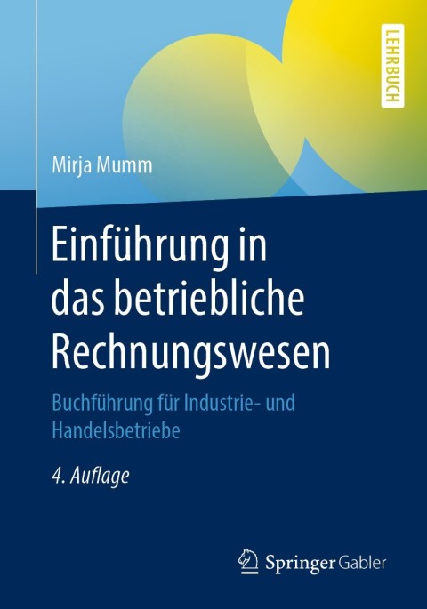 Cover image for book Einführung in das betriebliche Rechnungswesen