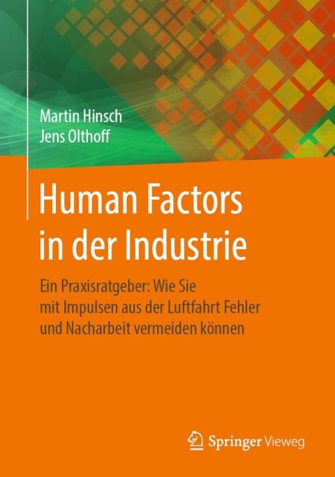 Cover image for book Human Factors in der Industrie