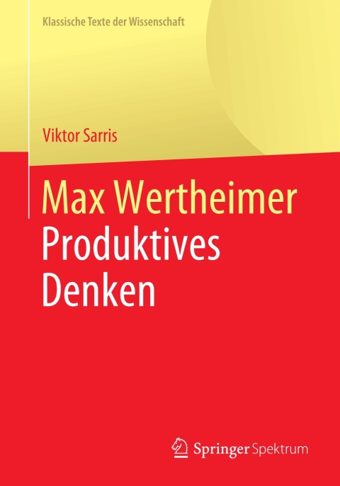 Cover image for book Max Wertheimer