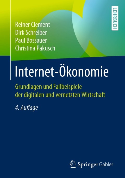 Cover image for book Internet-Ökonomie