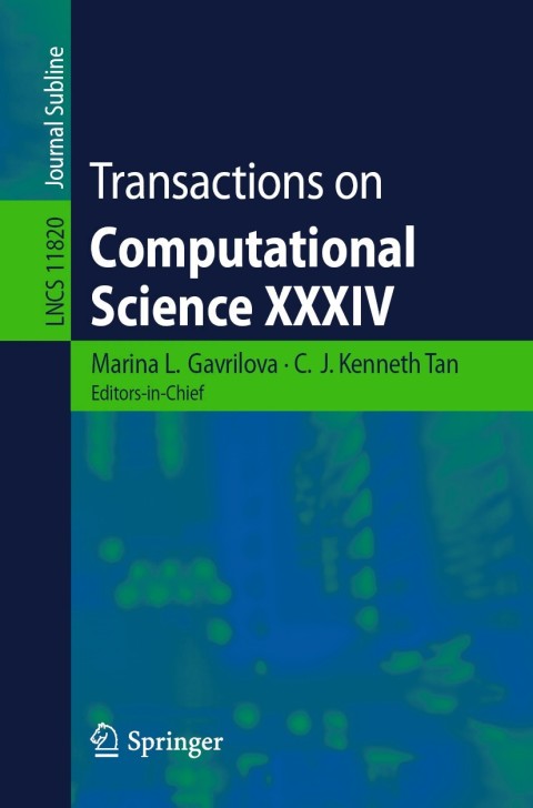 Cover image for book Transactions on Computational Science XXXIV