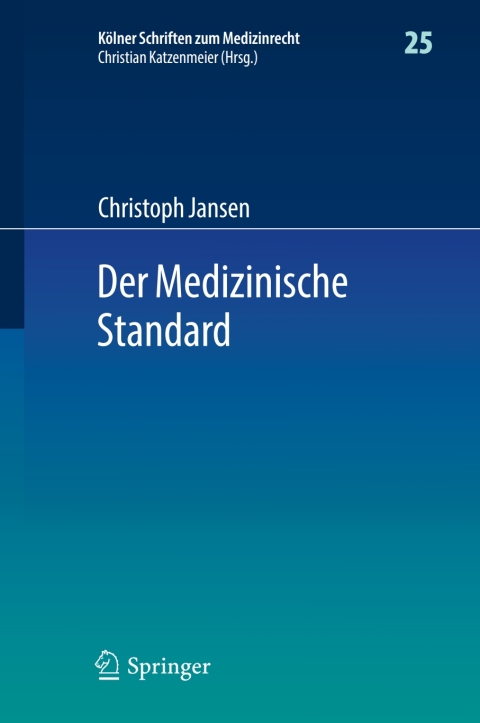 Cover image for book Der Medizinische Standard