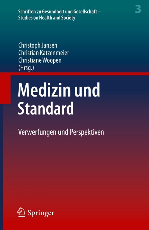 Cover image for book Medizin und Standard
